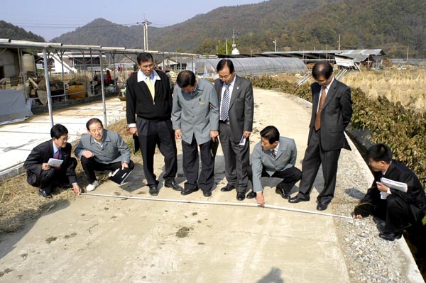2005년도 주요사업 현지확인
