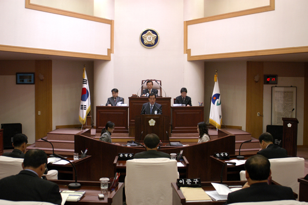 음성군의회 제2차 정례회 개회