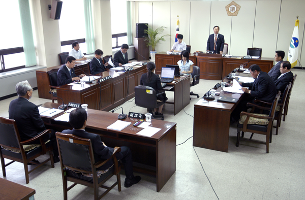 6월중 정례의원 간담회 개최