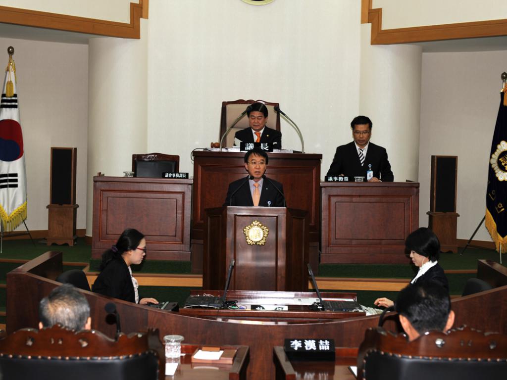 제222회 임시회 개회