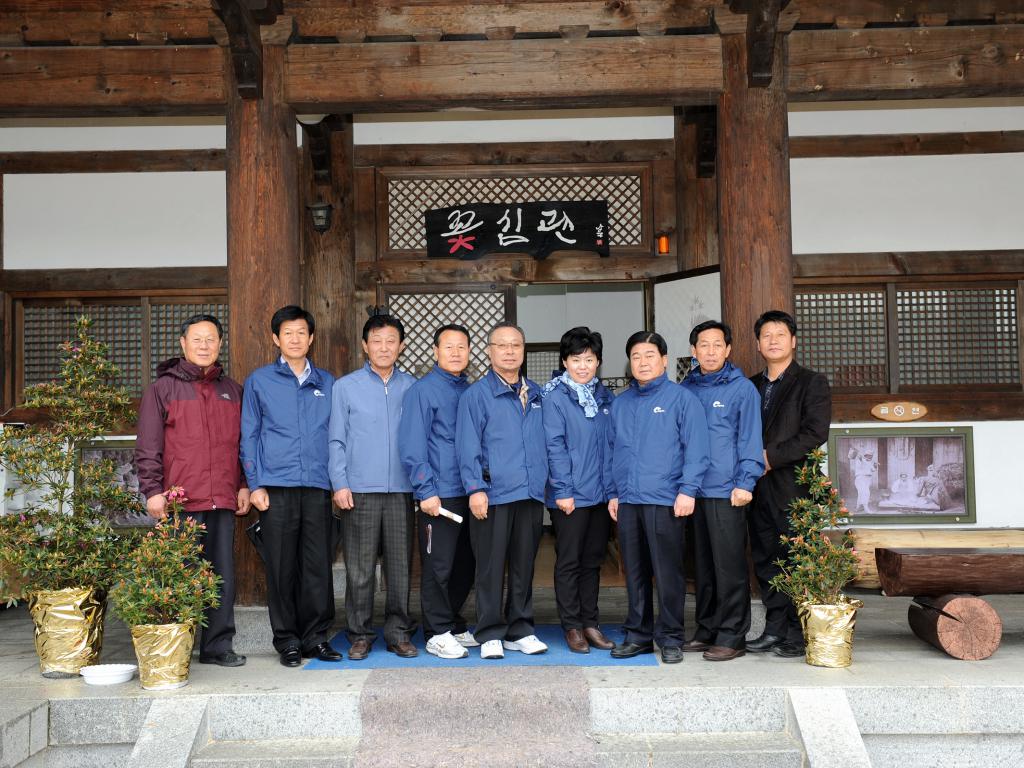 음성군의회 우수시설 비교견학