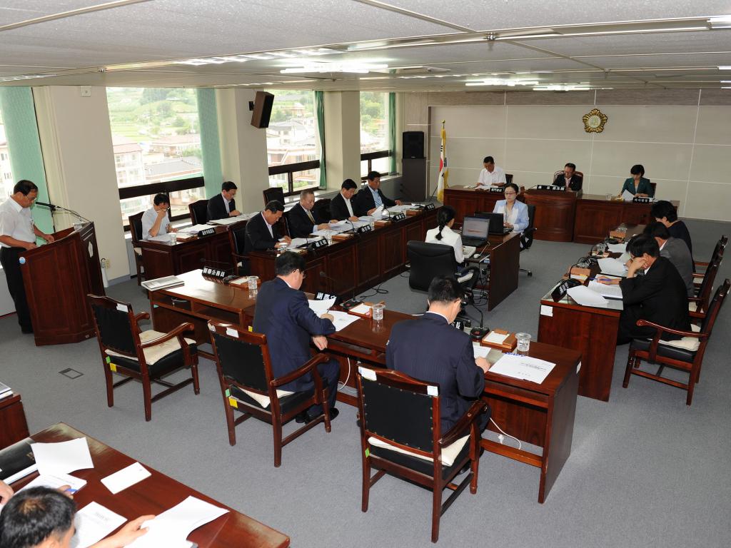 8월중 정례 의원간담회 개최