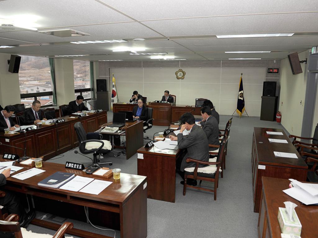 1월중 정례 의원간담회