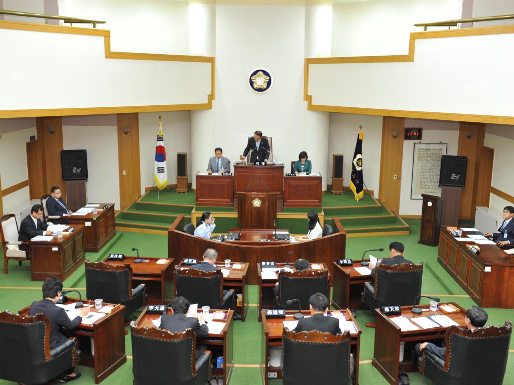 제245회 임시회 개회