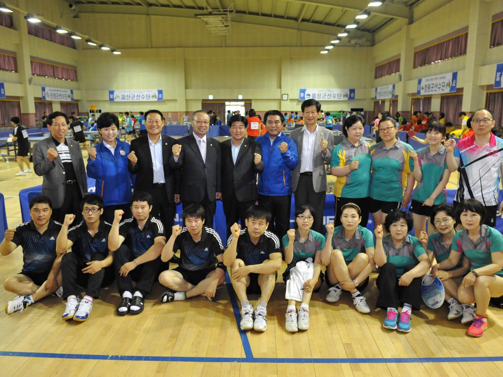 제52회 충북 도민체전 선수단 격려 사진1