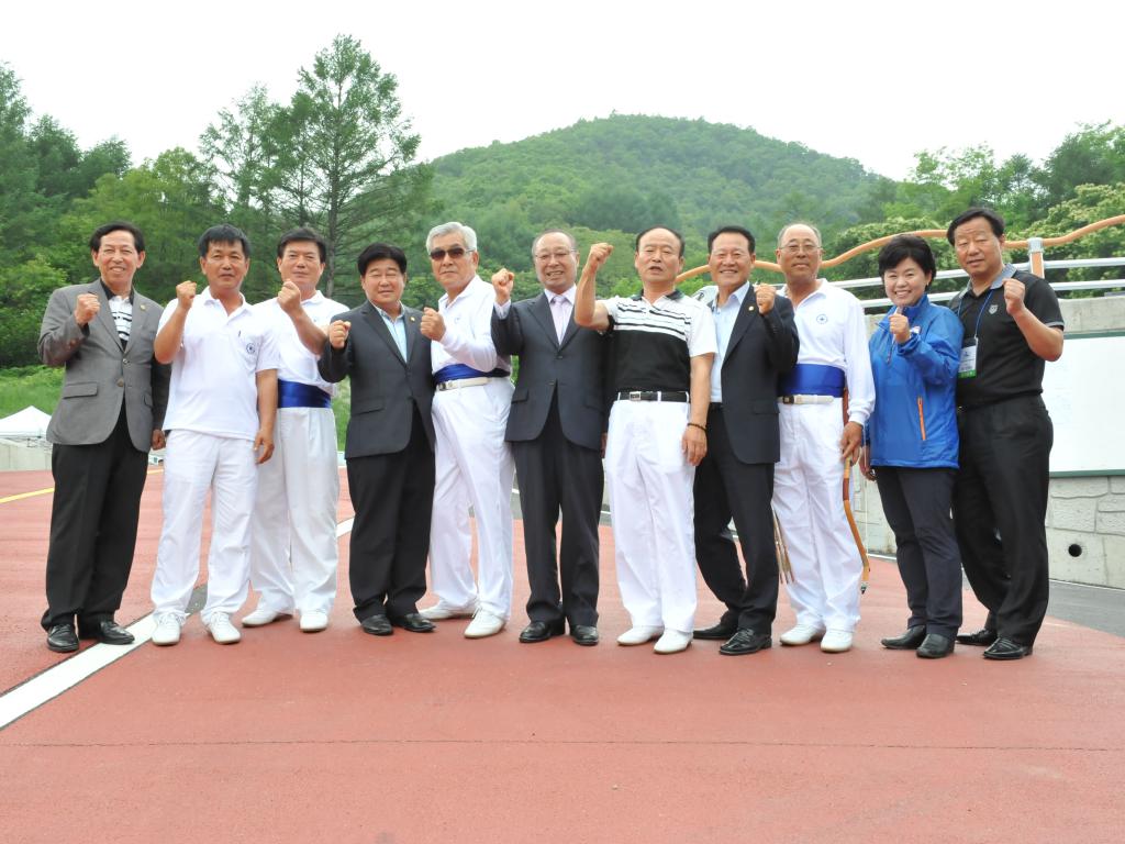 제52회 충북 도민체전 선수단 격려 사진5