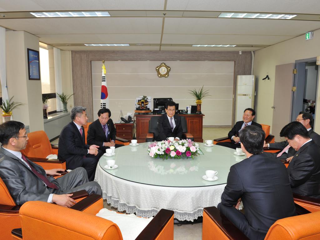 2014년 도지사 음성군의회 방문