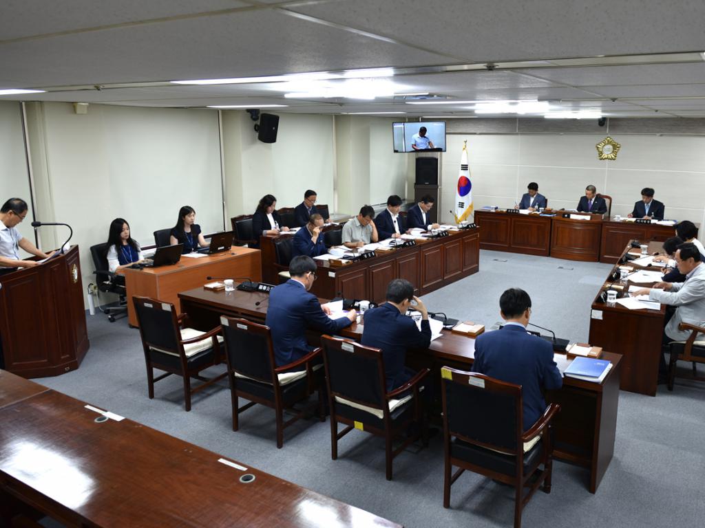 7월중 정례 의원 간담회 개최