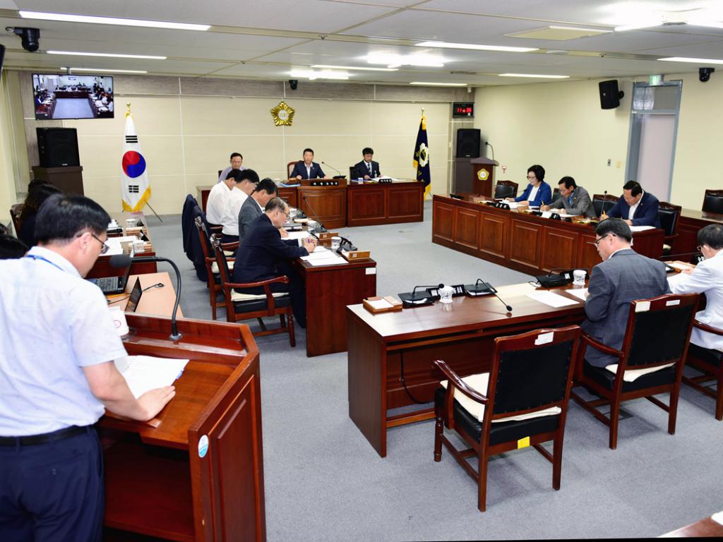 9월중 정례 의원간담회 개최