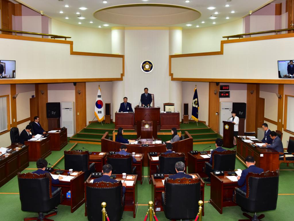 제312회 제1차 정례회 개회