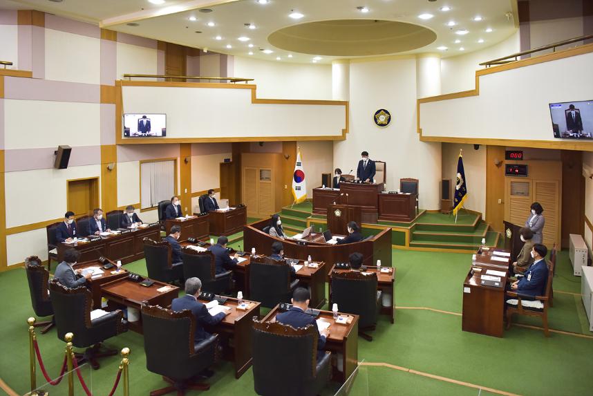 제334회 음성군의회 임시회 본회의