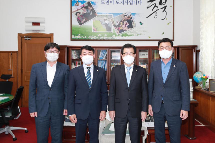 농촌협약사업 예산 확보 위한 도청방문