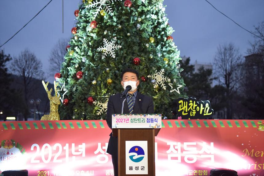 설성공원 성탄트리 점등식