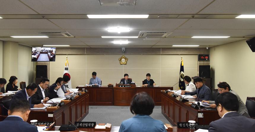 7월 정례의원 간담회