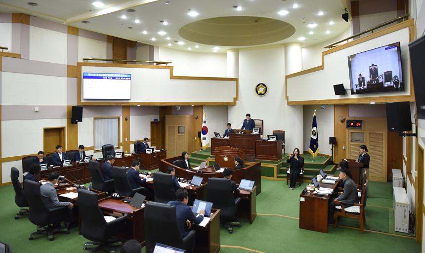 음성군의회 제371회 임시회 제1차 본회의 