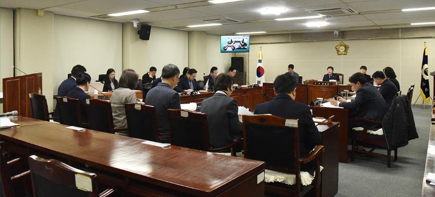 1월 정례의원간담회
