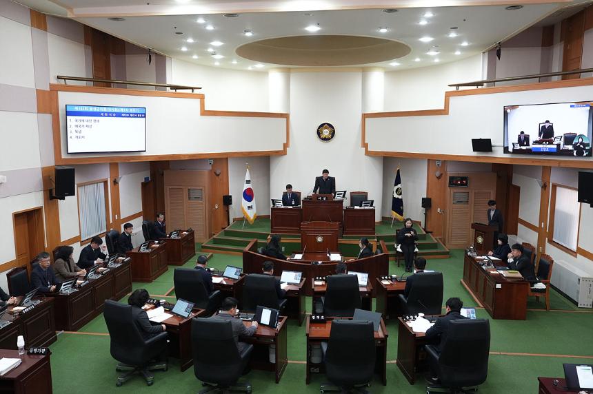 제385회 음성군의회 임시회