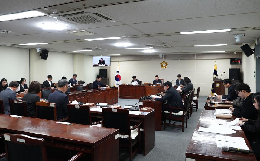 행정사무조사 특별위원회 제5차회의