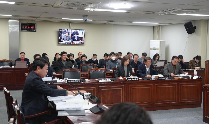 행정사무조사  특별위원회 제4일차