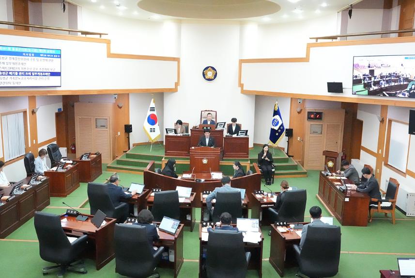 제391회 음성군의회 임시회